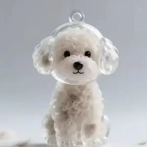 강아지 털 보관 키링 캡슐 가방고리 열쇠고리 키홀더 (WFK8ID8)