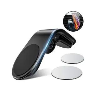 차량용 송풍구 핸드폰 자석 거치대 ㄱ자 DD 10049
