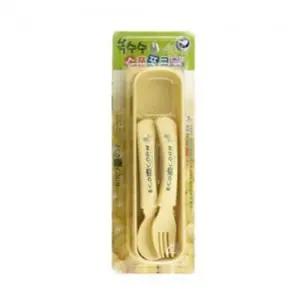 스푼 식기 세트 포크 어린이 유아 아동 옥수수 유아수저세트