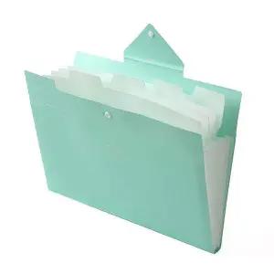 오피스 포켓 도큐먼트 파일 5칸 민트 인덱스파일 서류