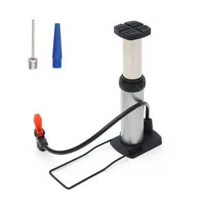 다이나믹 자전거발펌프 실버 자전거 튜브 공기주입기