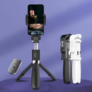 여행용 미니 삼각대 스마트폰 브이로그 블루투스 셀카봉