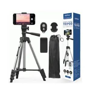 [5종세트] 무선 스마트폰 4단 삼각대 셀카봉 블루투스 리모컨 (2color)