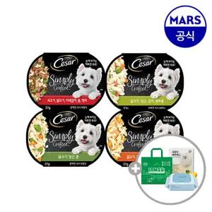 시저 심플리 크래프티드 15개골라담기+아이엠즈쇼핑백+배변패드+베베숲물티슈