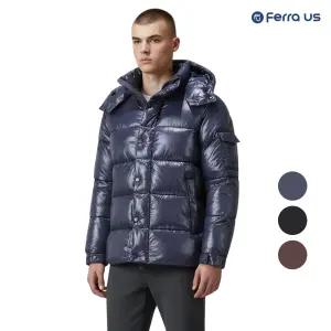 페라어스 남성 유광 충전재 분리형 후드 패딩점퍼 OCOW5BF7232