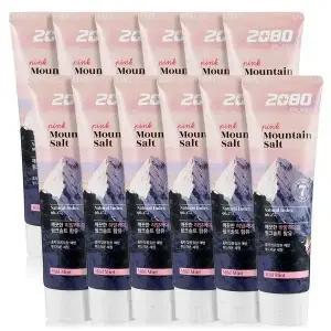 애경 2080 히말라야 치약 12개 마운틴 핑크 히말라야 솔트 민트