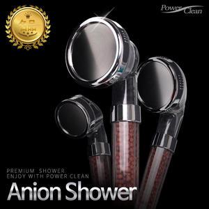 正品 NEW 맥반석 황토볼 수압상승 3단계필터 정수 절수샤워기