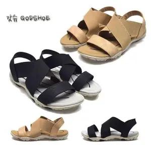 [갓슈] 크로스 밴딩샌들 버켄샌들 비치샌들 스트랩샌들 (S2065320)