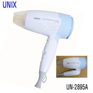 유닉스 헤어드라이기/UN-2895A/접이식/UN-A1005/음이온/냉풍/풍량조절 3단(강,약,냉풍)