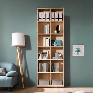 네시스 수 삼나무 원목 책장 6단 800 GM287