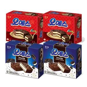 해태 오예스 쿠키앤크림 360g 2개+오리지널 360g 2개 (총 4개)