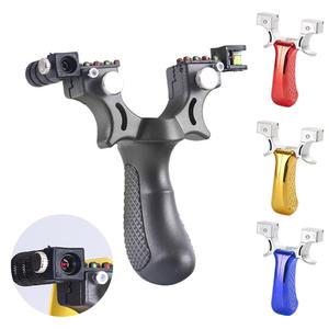 그립 새총 전문가용 슬링샷 고무줄총 낚시 쇠구슬