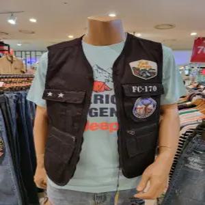 [지프] 멀티 포켓 베스트 점퍼 GL2JPU601-1