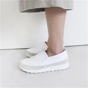 [오노마] ONM 여자 배색라인 키높이슬립온 데일리운동화 2color (S8301713)