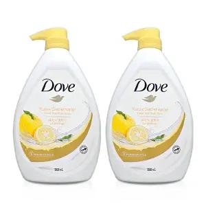 도브 유자 바디워시 1000ml X 2개