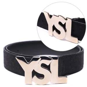 [생로랑] 남성 YSL 로고 벨트 274611_FY20N_1109