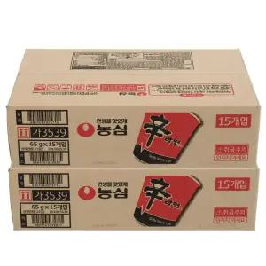 농심 신라면 작은컵 65g 30개