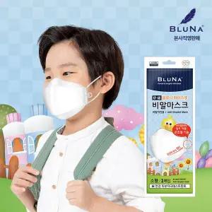 [보리보리/블루나]블루나 페이스핏 KF-AD 비말마스크 소형 30매