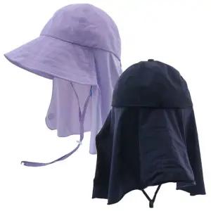망사 뒷목가리개 그늘막 벙거지 남녀 등산 낚시 골프 모임 넓은챙 모자/CD-B7106