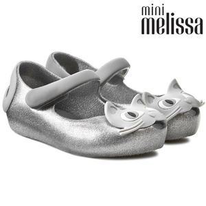 [미니멜리사] 울트라걸 고양이 실버 30901-52533 젤리 슈즈 아동 유아 아기 여아 신발 여름 샌들