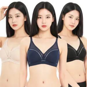 비너스 빅사이즈 노와이어 브라 A B C D E F 컵 풀커버리지 몰드 브래지어 큰가슴 편한 왕 JBR1290