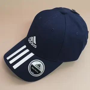 아디다스 베이스볼 삼선 캡 런닝 골프 야구 등산 패션 모자 HN1037