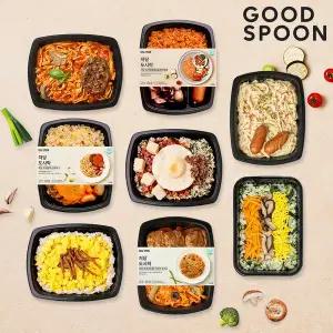 [미스터네이처]굿스푼 저당 당뇨 도시락 식단 24종 골라담기 곤약밥 스테이크 두부면 파스타