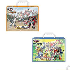 유아퍼즐 헬로카봇 시즌13 사파리세이버 or 15 스타가디언 or 올스타 가방퍼즐 4종 택1 /