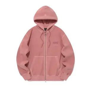 [UFC SPORT](김해점)UFC 피그먼트 다잉 릴렉스핏 후드 집업 더스티로즈핑크 U2HDU3312RP