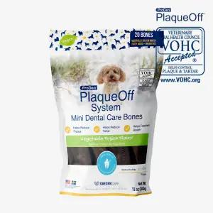 프로덴 플라그오프 덴탈케어본 340g 미니 반려견 덴탈껌 구강관리 치석제거 MINI