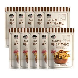 [오리지널픽_수산곳간] 빠삭 어포튀김 100g x 10봉