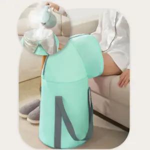 휴대용 롱커버 족욕기 2color 무릎까지 덮어주는 접이식 족탕기 발 족욕