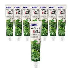 2080 녹차 담은 염치약 120g, 8개