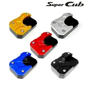 혼다 슈퍼커브 사이드 스탠드클립 보조발판 튜닝 확장패드 전복방지 21-25년