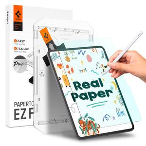 아이패드프로 13 M4 7세대 종이질감 붙이기 쉬운 강화유리 액정필름 페이퍼터치 이지핏