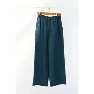 [롯데백화점]비꼴리끄 린넨 밴드 스트림 일자 팬츠 B222WS1010