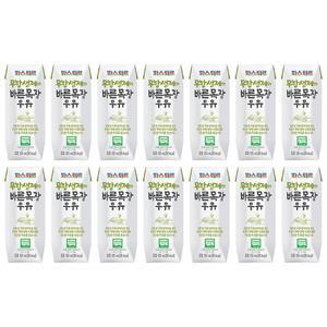 [파스퇴르] 파스퇴르 무항생제 바른목장우유 125mL 48입