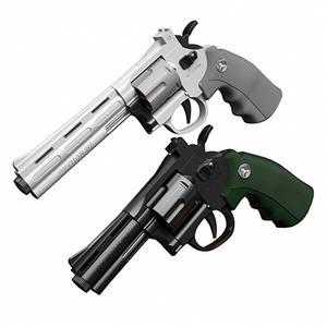 유비 장난감 더블액션 ZP5 리볼버 권총 탄피 너프건 블랙그린 대형