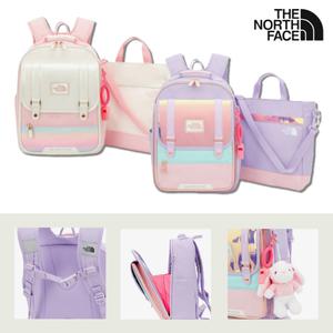 [정품] 노스페이스 키즈 초등학생 책가방 보조가방 세트 여아 저학년 입학 선물 스쿨팩 SET NM2DQ04