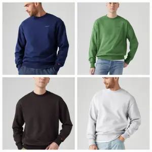 [리바이스]리바이스MG 어센틱 크루넥 맨투맨티셔츠 4종택1 A9244_GN