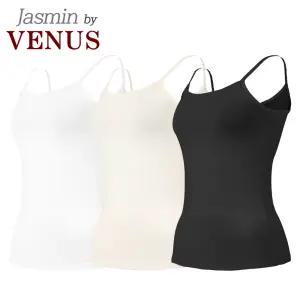 비너스 자스민 여성 끈나시 런닝 면스판 나시 3매 6506