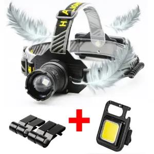 울트라코어 가벼운 모션센서 안전모 헤드랜턴 낚시 해루질 헤드램프 RJ9900