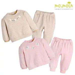 [보리보리/모이몰른]유아 클로버자카드 상하복 세트 M251STB10P