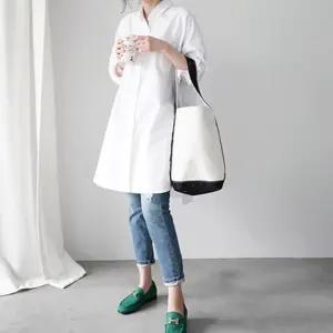 [모어오브]포르테 롱 셔츠 긴팔 블라우스 탑