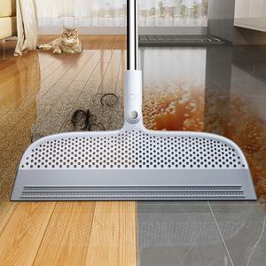 [토리모] 다용도 실리콘 빗자루 30cm / 40cm 물기제거 반려동물털 미용실빗자루 베란다청소 욕실청소