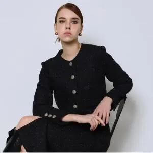 [YGBM][최초가275 000]부클 메탈트위드 자켓_YB210-WJW02