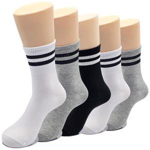 양말쟁이 국산 남자 교복 학생 면 투라인 중목 양말