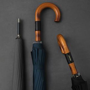 반자동우산 원목 손잡이 파라체이스 7165 우산