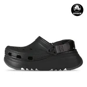크록스 하이커 엑스케이프 클로그 플랫폼 블랙 208365-001