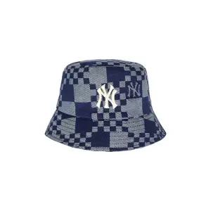 [MLB] 공용 체커보드 데님 라이크 버킷햇 3AHTCC12N-50NYD